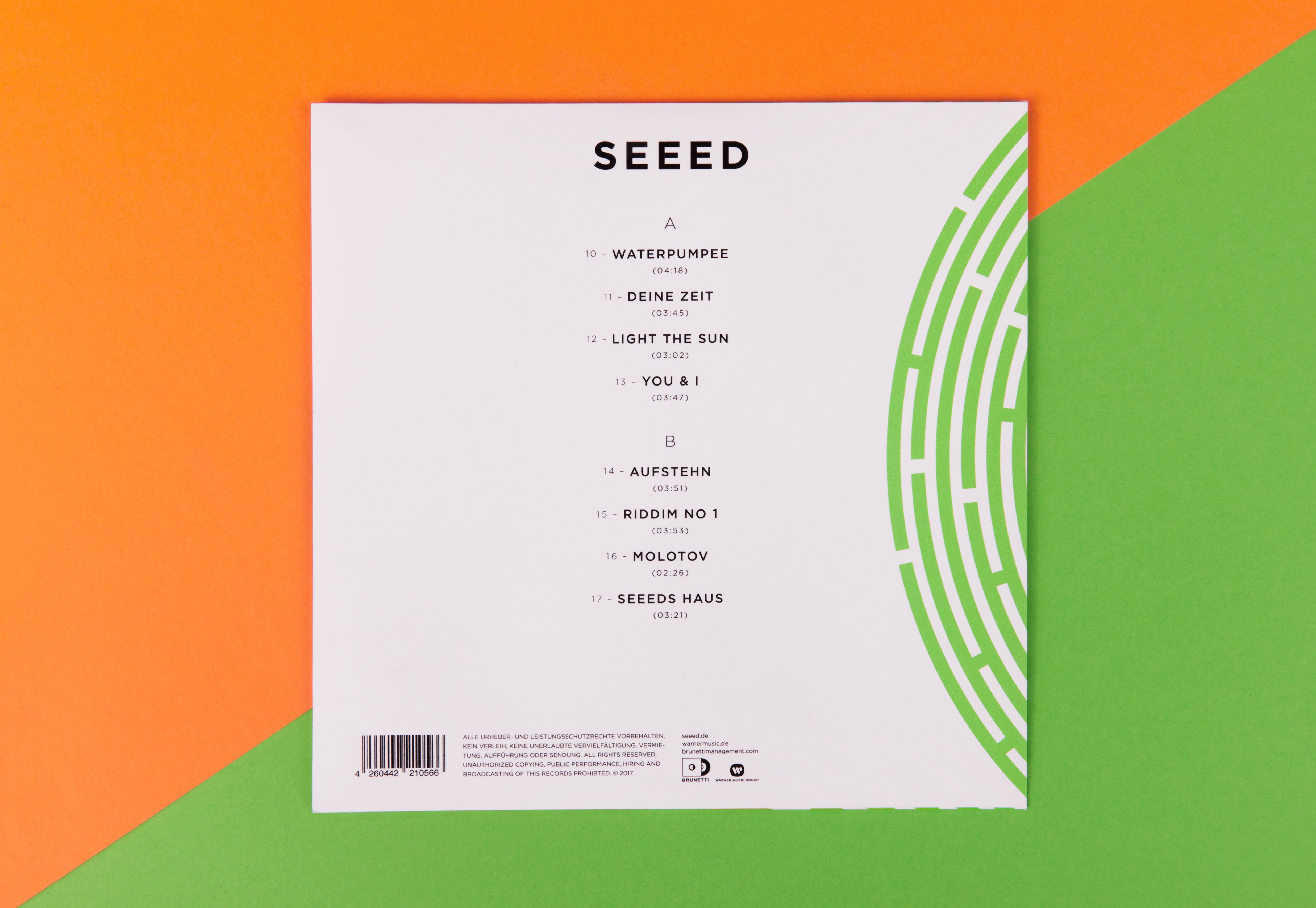 Seeed Special Edition Forget The Strife Embrace Your Life Copy